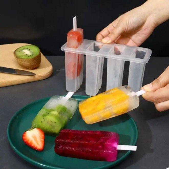 Actual product image MU Classic Ice lolly mould set of 4
