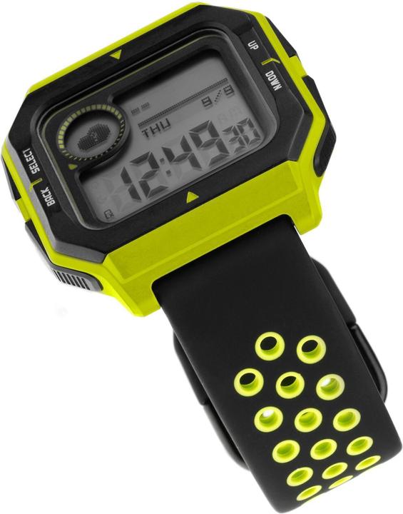 Fixed Siliconen rem til Smartwatch Univ. 20mm Sorteren Lime