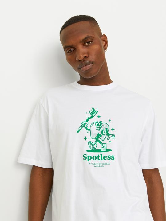Actual product image Jack & Jones Printed round neck T-shirt T-shirt (S)