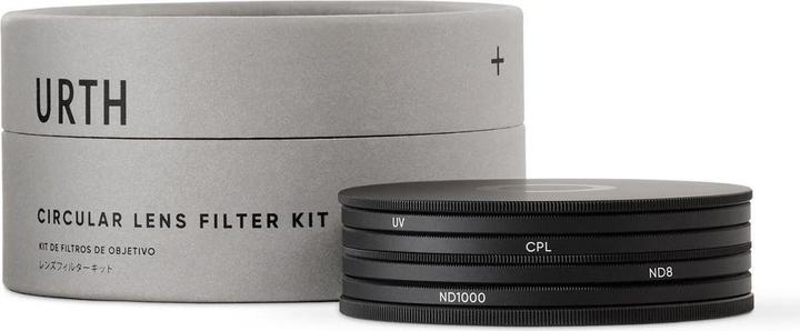 Image du produit Urth 37mm UV, polarisation circulaire (CPL), ND8, ND1000 Lens Filter Kit (Plus+) (Filtre UV)