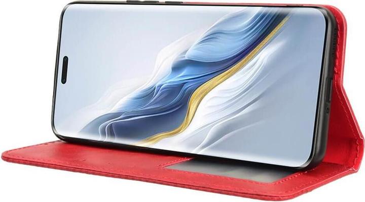 Produktbild Cover-Discount Honor Magic6 Pro - Vintage Flip Case Hülle rot (Honor Magic6 Pro)
