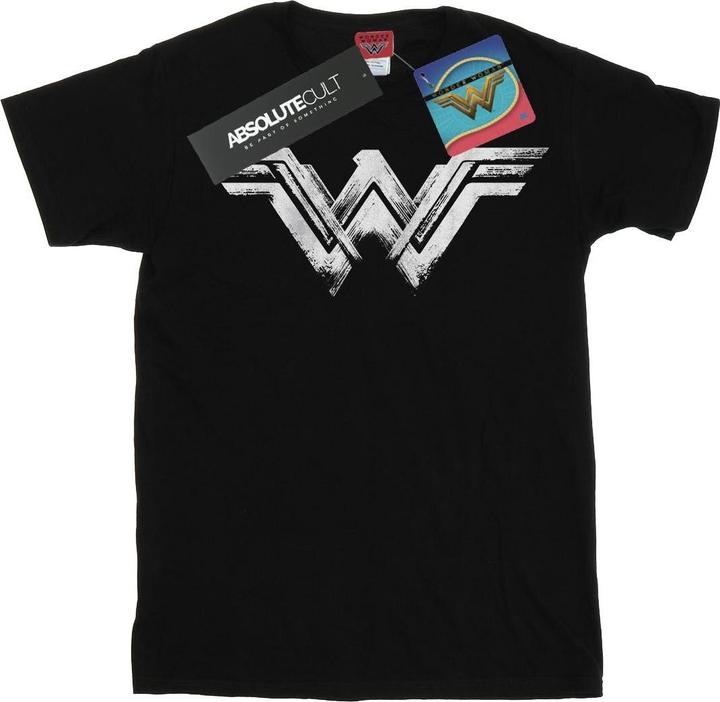 Wonder Woman Distressed Logo TShirt
