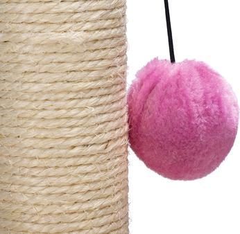 Actual product image Beeztees Bz Hide+Seek Cat Tree Gotcha (40 cm, beige pink)