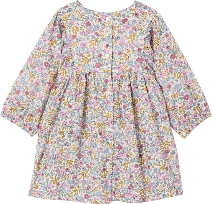 Image du produit Vertbaudet Mädchen Baby-Set mit Blumen: Kleid & Haarband (74)