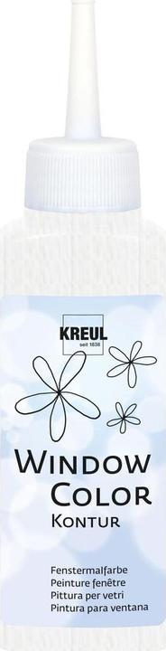 Actual product image Kreul Window Color Kontur (White, 80 ml)