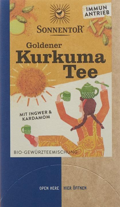 Image du produit Sonnentor goldener Kurkuma Tee (36 g)