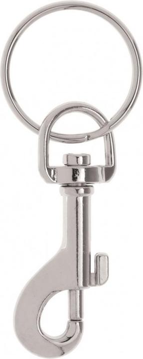 Produktbild hobbytime Schlüsselanhänger 1 Karabiner Ring 30mm
