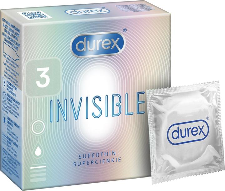Actual product image Durex Invisible Super Thin (3 pcs.)