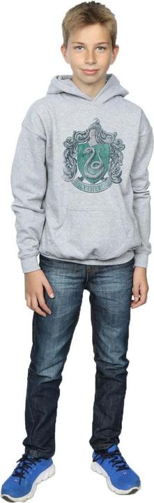 Actual product image Boys Slytherin Cotton Hoodie (140, 146)