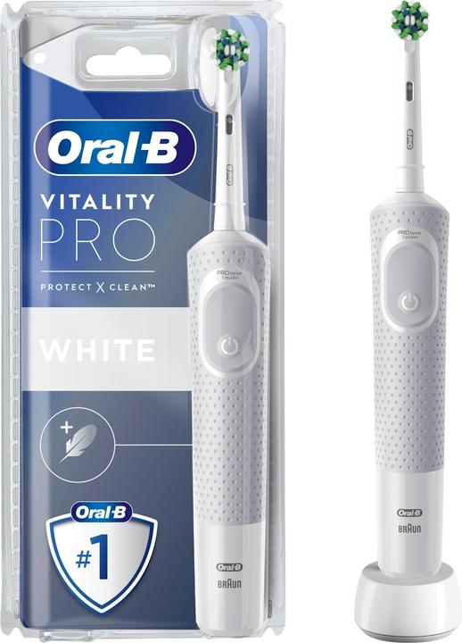 Immagine prodotto Braun Oralb Tandenborstel Vitality Pro X Wit (Spazzolino oscillante)
