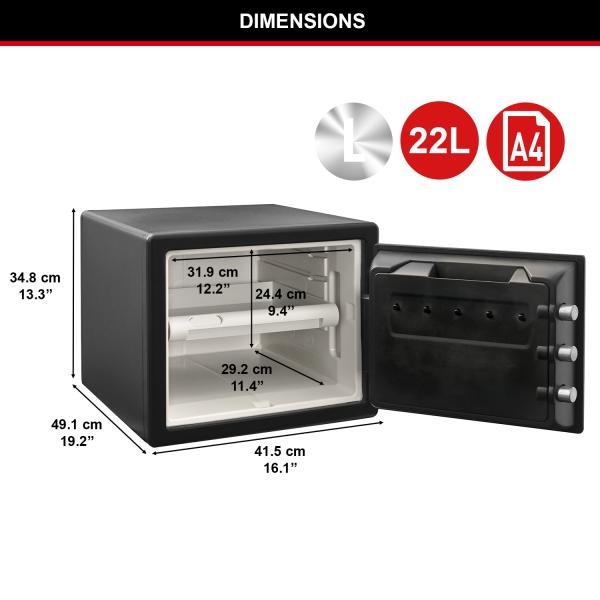 Image du produit Master Lock Coffre fort (22.70 l)