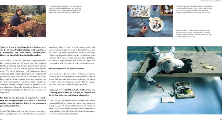 Immagine prodotto Uwe Thürnau. Tierkulissen für Zoos, Museen und Ausstellungen (Tedesco, Marietta Schwarz, Natascha Meuser, Uwe Thürnau, 2024)