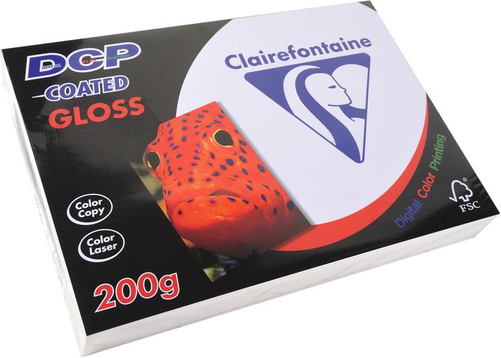 Actual product image Clairefontaine Laser printer paper DCP Coated Gloss, A4, 200 gsm (200 g/m², A4)