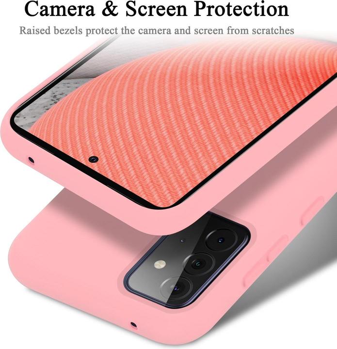 Immagine prodotto Cadorabo Copertura della cassa del silicone liquido TPU (Samsung Galaxy A72 5G, Samsung Galaxy A72)