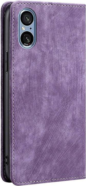 Actual product image Cover-Discount Sony Xperia 5 V - Case with RFID blocker purple (Sony Xperia 5 V)