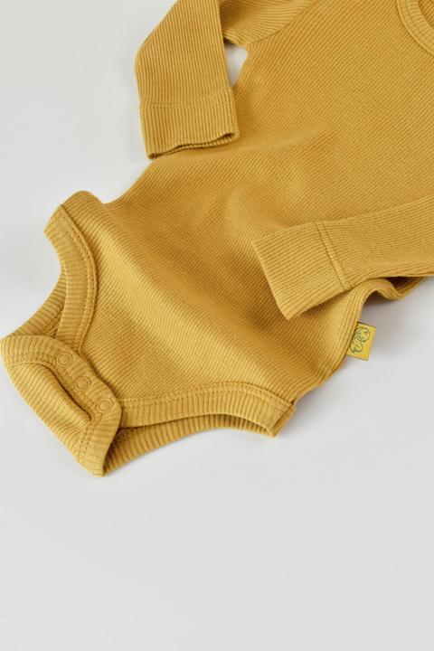 Image du produit BabyCosy Ensemble. Pantalon en tricot avec pied. Body à manches longues. Bonnet (68)