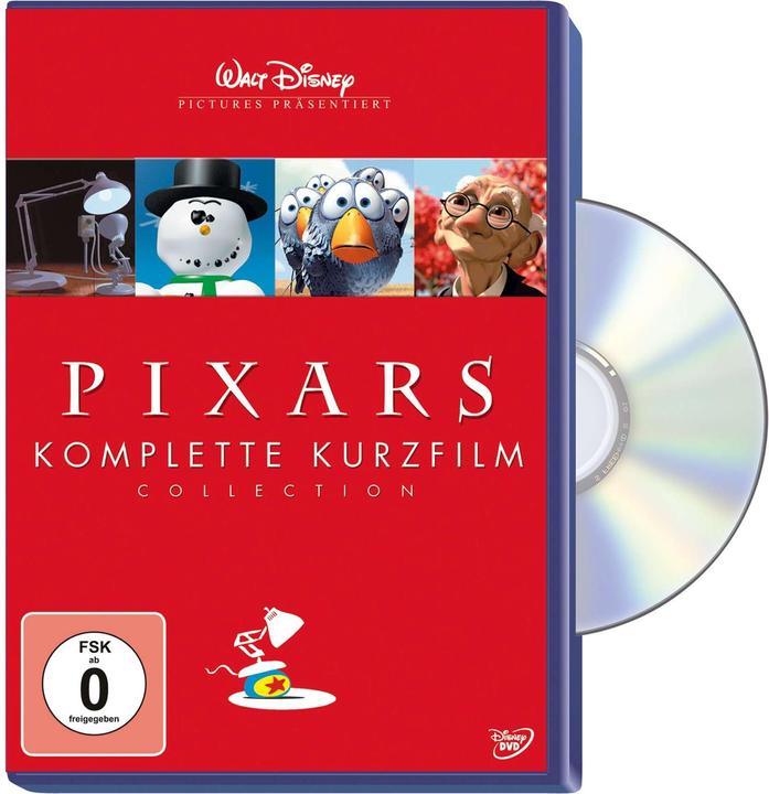 Actual product image Pixar's Complete Short Film Collection (DVD, 2007, German, English, Czech, Turkish, Hungarian)