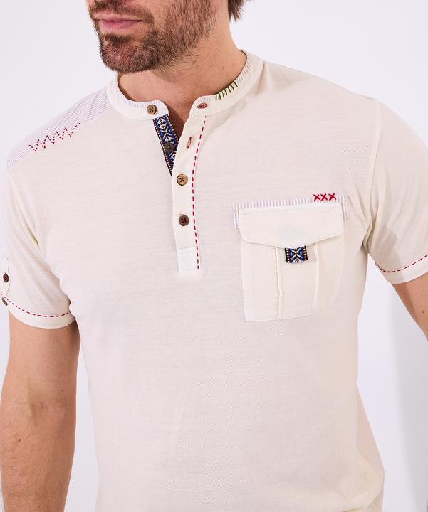 Produktbild Joe Browns Pique Aztec Chest Pocket Henley (L)