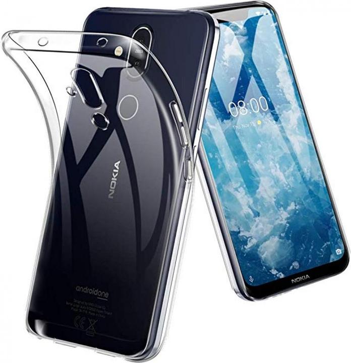 Produktbild Screenguard Nokia 8.1 Flexible TPU Clear Case (Nokia 8.1)