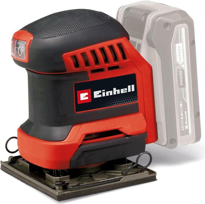 Immagine prodotto Einhell Levigatrice manuale a batteria TE-OIS 18/113 Li - Solo (Levigatrice orbitale)