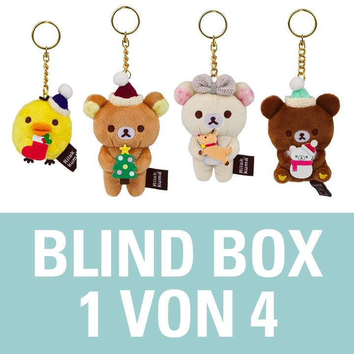 Produktbild AQI Mystery Box - Rilakkuma Weihnachts-Serie - Schlüsselanhänger