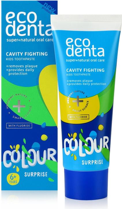 Image du produit Ecodenta Dentifrice Colour Surprise Lutte contre les caries Kids (75 ml)