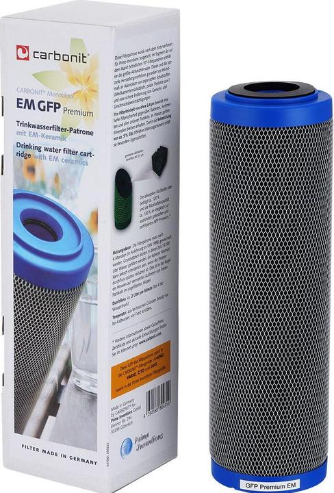 Immagine prodotto Carbonit Cartuccia filtrante per acqua EM GFP Premium