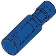 Produktbild Velleman Female Bullet Blue