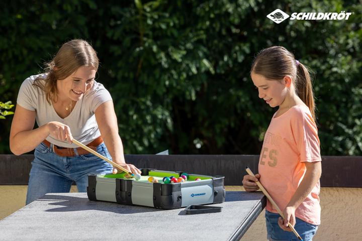Actual product image Schildkröt Family game mini billiards table