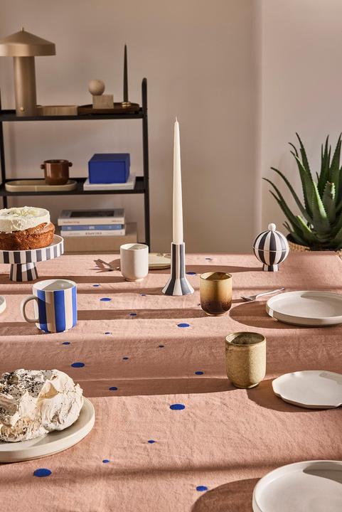Immagine prodotto Oyoy Teetasse Toppu 500 ml, 1 Stück, Blau/Offwhite (500 ml, 1 x)