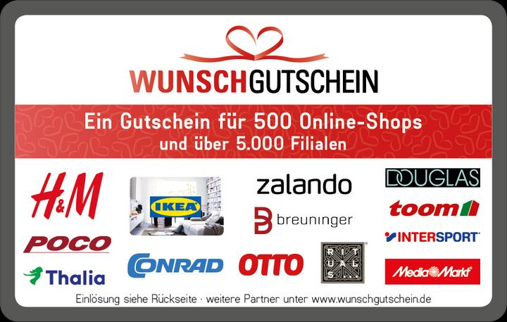 Wunschgutschein Guthaben (100 EUR)