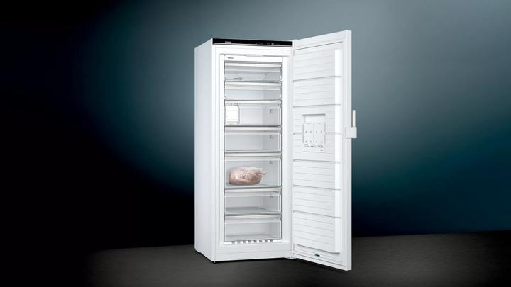 Actual product image Siemens iQ500, Free-standing freezer, 176 x 70 cm, White, GS54NEWCV (Stand-alone, 328 l)