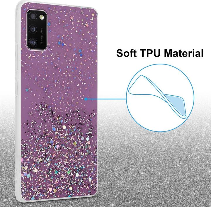 Produktbild Cadorabo TPU Cover funkelnder Glitter (Samsung Galaxy A41)