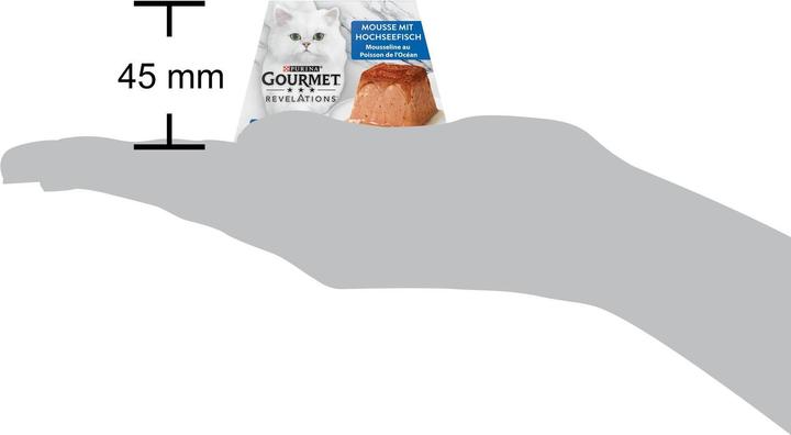 Actual product image Gourmet Revelations Mousse Hochseefisch mit Sauce (Adult, 1 pcs., 57 g)