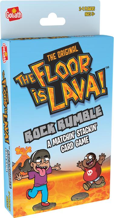 Actual product image Goliath Toys The Floor Is Lava Card Game (English)