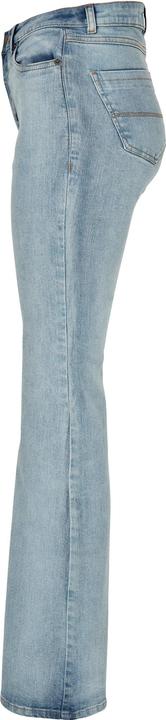 Actual product image Urban Classics Ladies High Waist Flared Denim Pants (32)