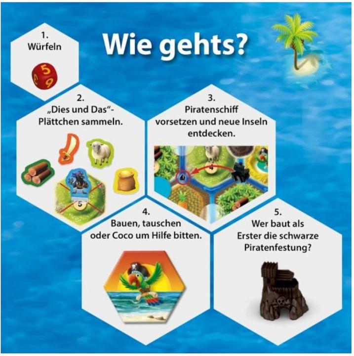 Produktbild Kosmos Catan Junior Mitbringspiel (Deutsch)