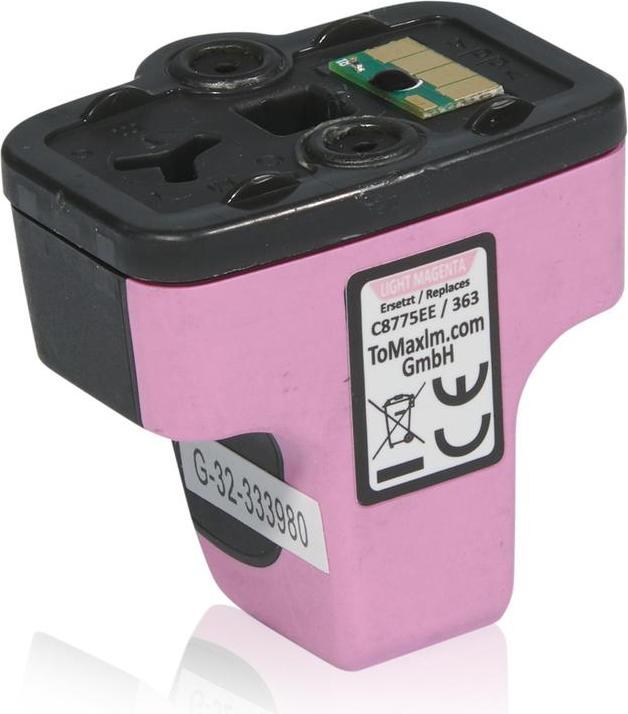 Actual product image Inkadoo Printer cartridges compatible with HP C8775EE / 363 Ink cartridge, light magenta Photomagenta (PM)