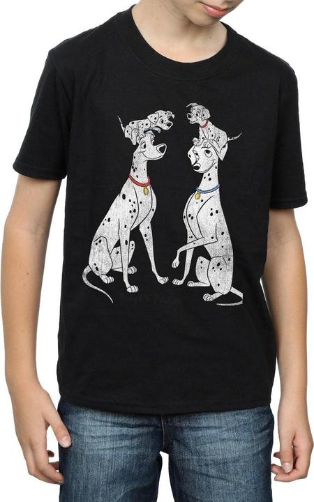 Immagine prodotto Disney 101 Dalmatians Classic Pongo And Perdita Maglietta Ragazzi (128)