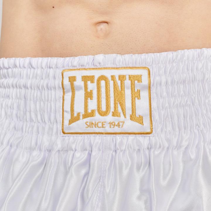 Immagine prodotto Leone Pantaloni Basic Kickboxing AB970 Bianco (L)