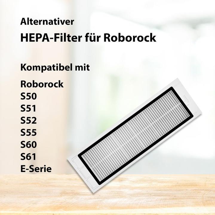 Image du produit Hermex Filtre HEPA alternatif compatible avec Roborock série S5 S6