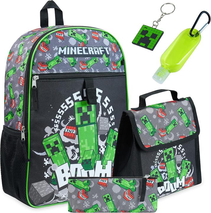 Minecraft Schulranzen-Set