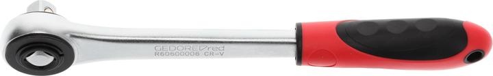 Produktbild Gedore Red red R60600006 2K-Zahnradknarre 1/2" 270mm Rückschwenkwinkel 12° (1/2")