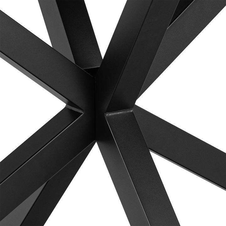 Actual product image AC Design Heaven Esstisch rostbraun Lemco raue Keramik