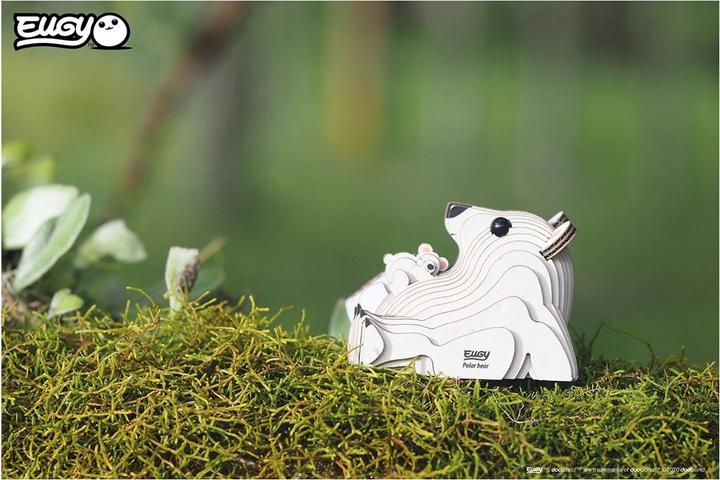 Immagine prodotto Eugy Set 3D Craft Orso Polare (MQ6)
