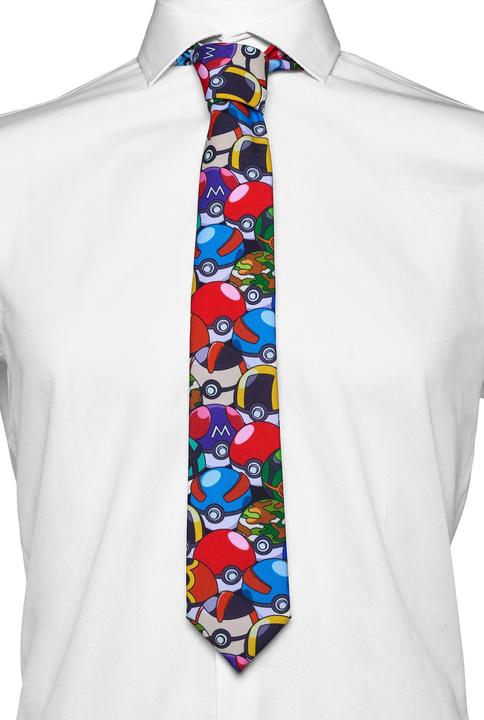 Produktbild OppoSuits Pokémon Krawatte – Pokéball