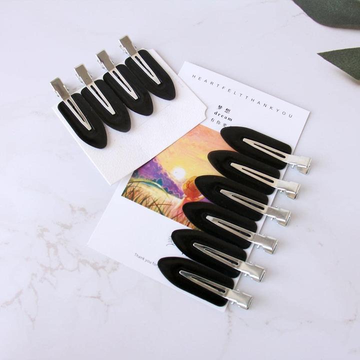 Actual product image JTI 10x professional hair clips - black (10 pcs.)