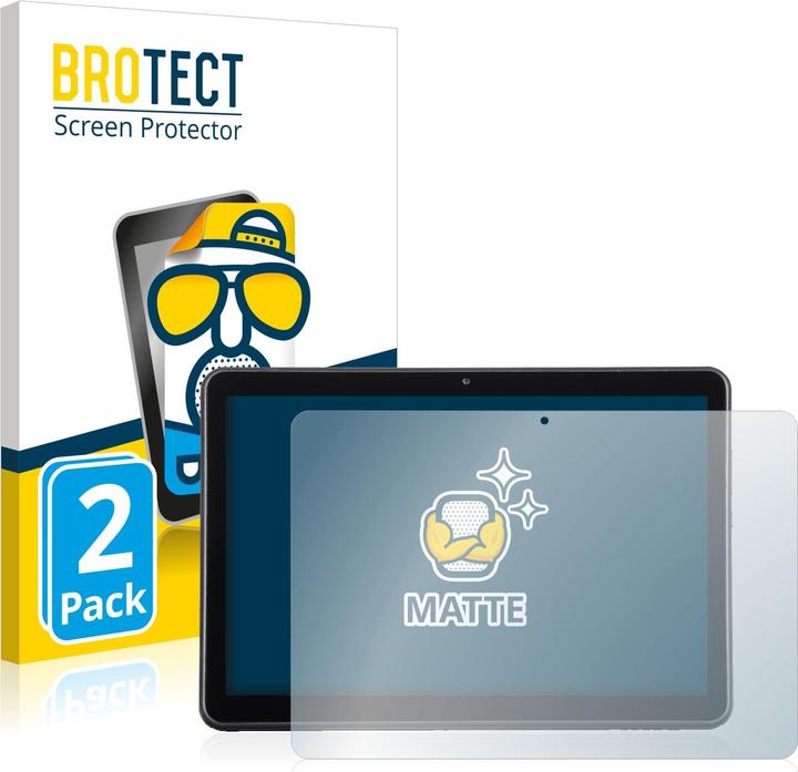 Actual product image BROTECT Anti-glare screen protector matt (2 Piece, Terra Pad 1006)