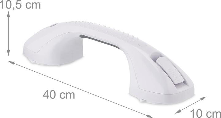 Actual product image Relaxdays Suction cup handle