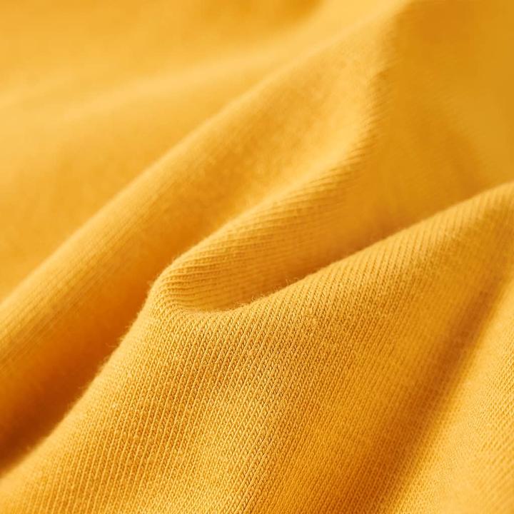 Image du produit VidaXL T-shirt manches longues enfant Ocre 128,Matière : 95% coton. 5 (128)
